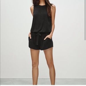 WILFRED FREE IZABEL ROMPER -black